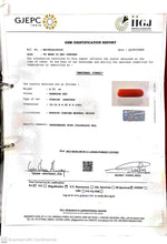 Load image into Gallery viewer, 6.72/CT Natural Red Coral With Govt. Lab Certificate