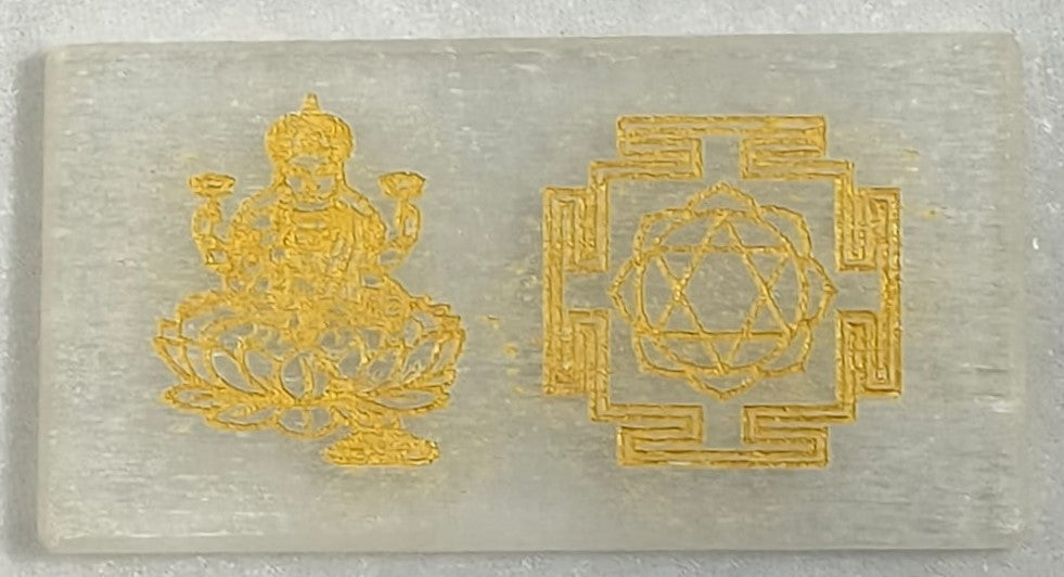 MAHA LAXMI YANTRA (SELENITE 041)