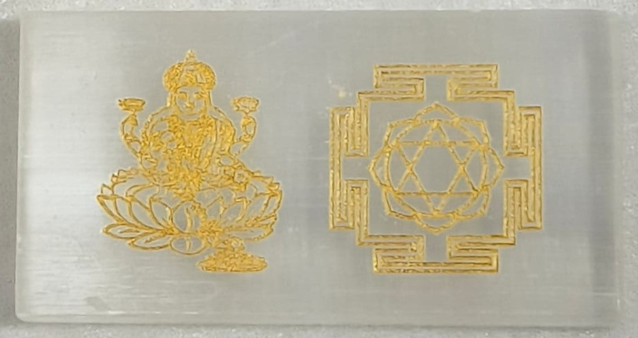 MAHA LAXMI YANTRA (SELENITE 043)