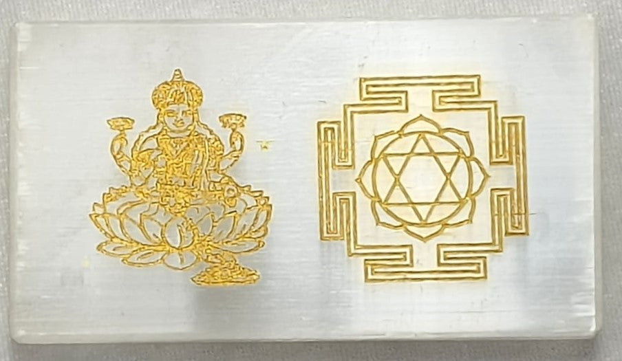 MAHA LAXMI YANTRA (SELENITE 044)