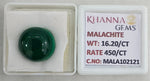 Load image into Gallery viewer, 16.20/CT Natural Malachite Gemstone of Premium Quality-MALA102121