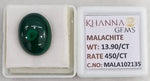 Load image into Gallery viewer, 13.90/CT Natural Malachite Gemstone of Premium Quality-MALA102135