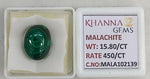 Load image into Gallery viewer, 15.80/CT Natural Malachite Gemstone of Premium Quality-MALA102139