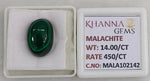 Load image into Gallery viewer, 14.00/CT Natural Malachite Gemstone of Premium Quality-MALA102142
