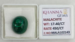Load image into Gallery viewer, 17.40/CT Natural Malachite Gemstone of Premium Quality-MALA102143