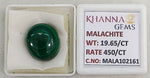 Load image into Gallery viewer, 19.65/CT Natural Malachite Gemstone of Premium Quality-MALA102161