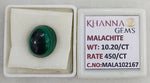 Load image into Gallery viewer, 10.20/CT Natural Malachite Gemstone of Premium Quality-MALA102167
