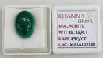 Load image into Gallery viewer, 15.15/CT Natural Malachite Gemstone of Premium Quality-MALA102168