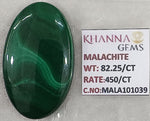Load image into Gallery viewer, 82.25/CT Natural Malachite Gemstone of Premium Quality-MALA101039