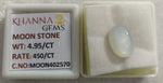 Load image into Gallery viewer, 4.95/CT Moon Stone with Govt. Lab Certificate (450)