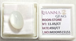 Load image into Gallery viewer, 11.05/CT Moon Stone with Govt. Lab Certificate (450)