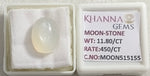 Load image into Gallery viewer, 11.80/CT Moon Stone with Govt. Lab Certificate (MOON515155)