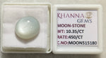 Load image into Gallery viewer, 10.35/CT Moon Stone with Govt. Lab Certificate (450)