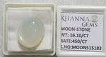 Load image into Gallery viewer, 16.10/CT Moon Stone with Govt. Lab Certificate (450)