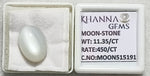 Load image into Gallery viewer, 11.35/CT Moon Stone with Govt. Lab Certificate (450)