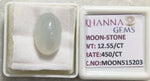 Load image into Gallery viewer, 13.93Ratti Moon Stone with Govt. Lab Certificate-MOON515203