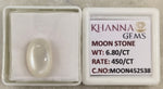 Load image into Gallery viewer, 6.80/CT Moon Stone with Govt. Lab Certificate (450)