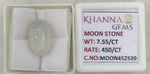 Load image into Gallery viewer, 7.55/CT Moon Stone Premium Quality with Govt. Lab Certificate (450)