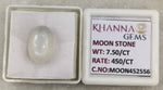 Load image into Gallery viewer, 7.50/CT White Moon Stone with Govt. Lab Certificate (450)