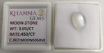 Load image into Gallery viewer, 3.05/CT Moon Stone with Govt. Lab Certificate (450)
