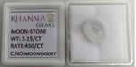 Load image into Gallery viewer, 5.15/CT Moon Stone of Premium Quality with Govt. Lab Certificate