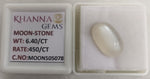 Load image into Gallery viewer, 6.40/CT Moon Stone with Govt. Lab Certificate
