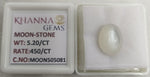 Load image into Gallery viewer, 5.20/CT Moon Stone with Govt. Lab Certificate