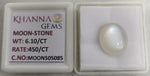 Load image into Gallery viewer, 6.10/CT Moon Stone with Govt. Lab Certificate