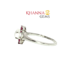 Load image into Gallery viewer, 2.00/GM MOON STONE RUBY RING Earrings - G0577