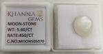 Load image into Gallery viewer, 5.60/CT Moon Stone with Govt. Lab Certificate-505070