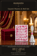 Load image into Gallery viewer, Gayatri Mantra & Bell Set