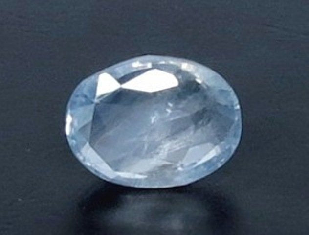 6.61/CT Natural Blue Sapphire With Govt Lab Certificate