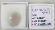 4.01/CT Natural Opal with Govt. Lab Certificate-11006D44505