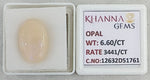 Load image into Gallery viewer, 6.6/CT Natural FIRE OPAL with Govt. Lab Certificate-12632D51761