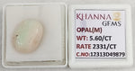 Load image into Gallery viewer, 5.6/CT Natural FIRE OPAL with Govt. Lab Certificate-12313D49879