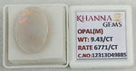Load image into Gallery viewer, 9.43/CT Natural FIRE OPAL with Govt. Lab Certificate-12313D49885