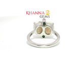 Load image into Gallery viewer, 3.83/GM OPAL EMERALD RING Earrings - G0601