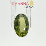 Load image into Gallery viewer, 4.32/CT Natural Peridot Stone With Govt. Lab Certificate-110475