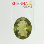 Load image into Gallery viewer, 3.75/CT Natural Peridot Stone With Govt. Lab Certificate-110489