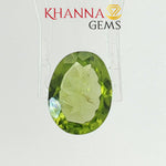Load image into Gallery viewer, 4.43/CT Natural Peridot Stone With Govt. Lab Certificate-110848
