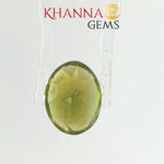 Load image into Gallery viewer, 4.74/CT Natural Peridot Stone With Govt. Lab Certificate-1804D4319