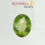 Load image into Gallery viewer, 6.39/CT Natural Peridot Stone With Govt. Lab Certificate-7987D31854
