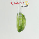 Load image into Gallery viewer, 6.39/CT Natural Peridot Stone With Govt. Lab Certificate-7987D31854