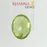 Load image into Gallery viewer, 6.39/CT Natural Peridot Stone With Govt. Lab Certificate-7987D31854