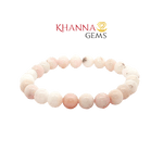 Load image into Gallery viewer, Premium Pink Opal 8MM Round Gemstone Beads ā NOO6011