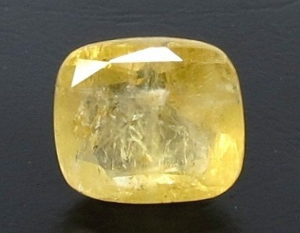 8.32/CT Natural Yellow Sapphire With Govt Lab Certificate (34410)