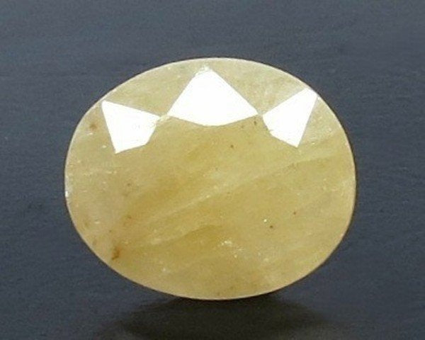 3.84/CT Natural Yellow Sapphire With Govt Lab Certificate (2331)