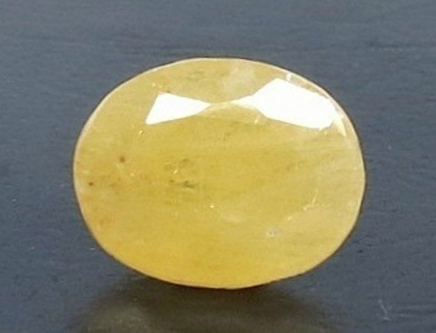 2.92/CT Natural Yellow Sapphire With Govt Lab Certificate (4551)
