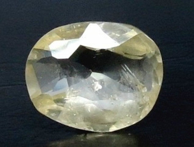 2.90/CT Natural Yellow Sapphire With Govt Lab Certificate (12210)