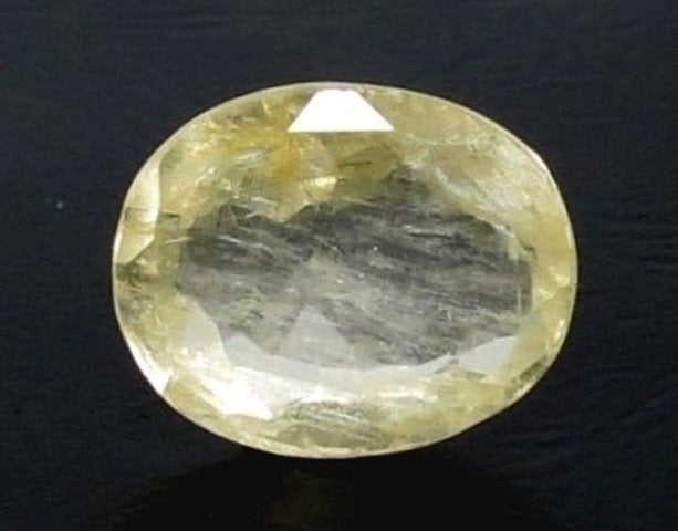 4.95/CT Natural Yellow Sapphire With Govt Lab Certificate (10473D42321)